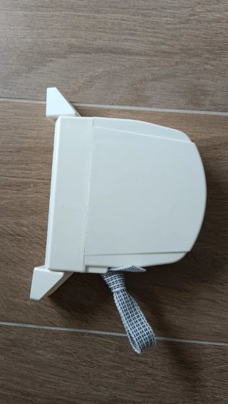 Recogedor de persiana blanco