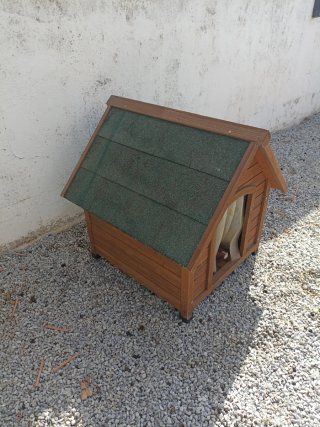 Caseta perro madera buen estado