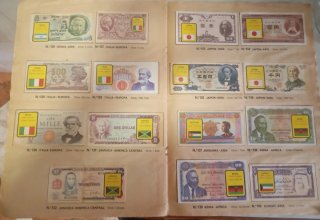 Álbum Colección Billetes del Mundo Cromos
