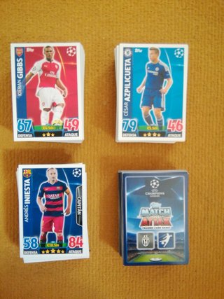 Cromos Fútbol Topps Match Attax Champions League