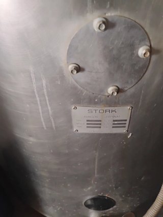 Tanque refrigerador leche inox 500L