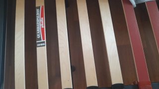 Somier de madera con base
