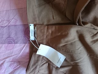 Pantaloni cargo donna marroni nuovi