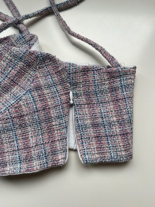 Top Corset Zara Crop Top Multicolor