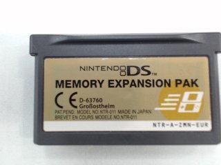 Videojuego nintendo ds memory expansion pak