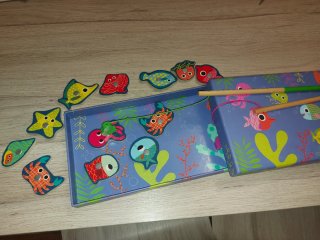 Puzzle magnético pesca Djeco