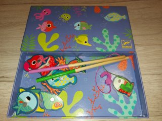 Puzzle magnético pesca Djeco