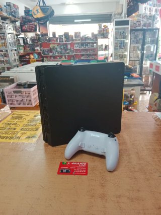 CONSOLA SONY PS4 SLIM 500GB 13.04 CON MANDO Y CABL