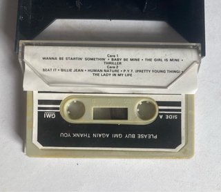 Michael Jackson SINGAPUR disco casete