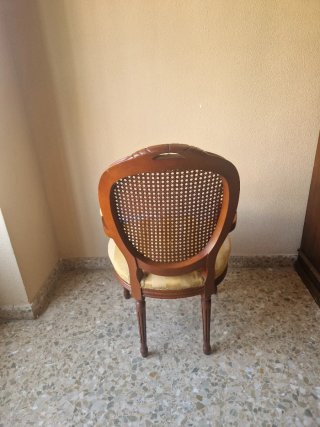Escritorio clásico de madera + Butaca clásica