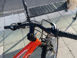 Bicicleta naranja Anakon Shimano