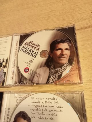 CD Manolo Paradas - Pasión Flamenca