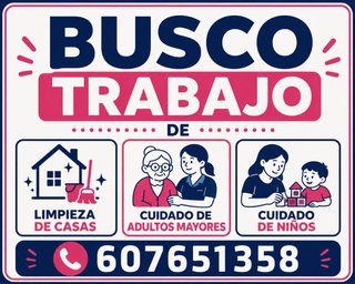 Cuidado de niño y limpieza de casas