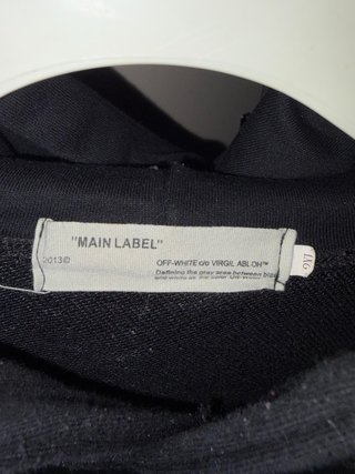 Felpa Off-White Mona Lisa Nera