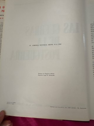 Libro antiguo: Las Guerras de la Postguerra