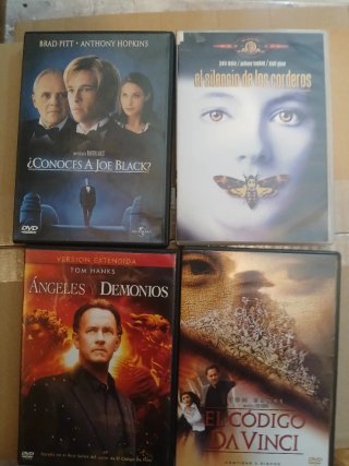 Lote 100 DVDs Películas Acción, Crimen, Drama