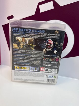 Videojuego PS3 payday 2