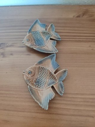 2 Pesci Decorativi Wade Vintage
