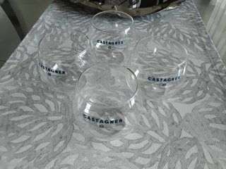 Set 4 Bicchieri grappa Castagner