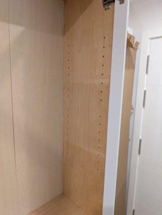 2 Librerías Billy Roble con Puertas Oxberg Vidrio