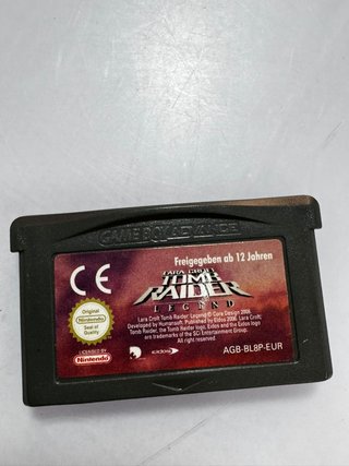 Videojuego Game boy Tomb raider legends