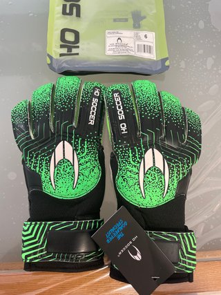 HO Soccer Force Green guantes de portero Unisex Talla 6