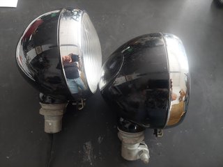 Pareja Faros Coche Lucas 1947