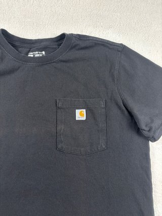 T-shirt Carhartt nera XL 16 -18 Loose Fit Workwear