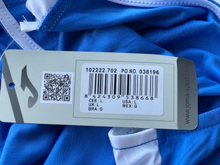 Joma Record II camiseta deportiva hombre blanco royal Talla L