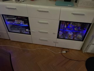 Mueble de salón: vitrina, aparador y mueble TV