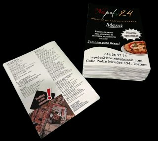 Flyers y folletos. Diseño e impresión.