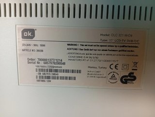 TV 32" OK OLC 321 W-D4 32 Beige