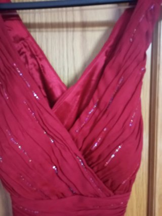 Vestido de fiesta rojo