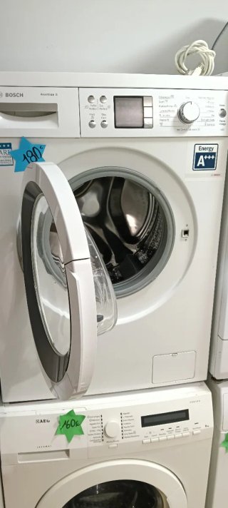 LAVADORA CARGA FRONTAL BOSCH 8 KG A+++