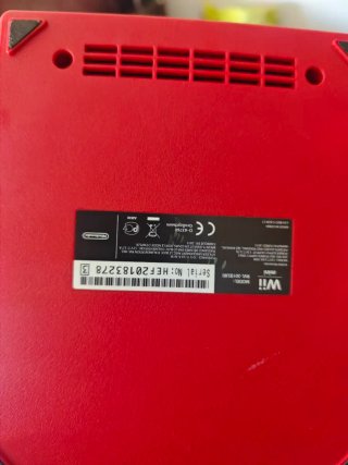 Mini Wii Roja lista para jugar con 10 Juegos