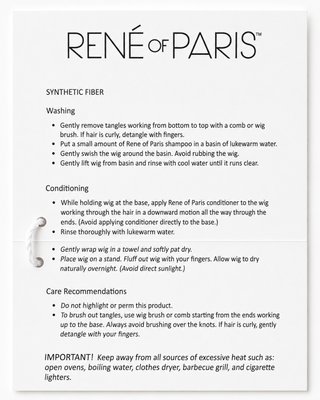 Peluca René of Paris ZOE fibra sintética