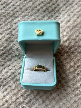 Anillo de oro Talla 10 o 16,1mm