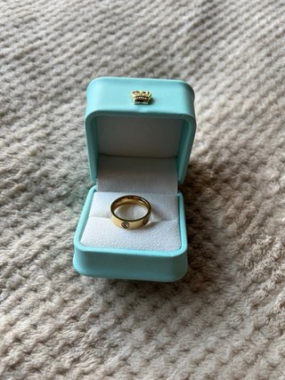 Anillo de oro Talla 10 o 16,1mm