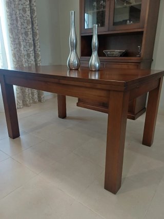 Mesa comedor 140x90 de madera extensible