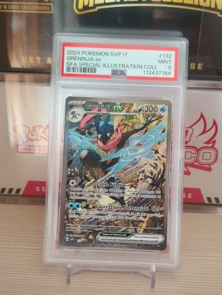 Greninja ex Carta Pokémon PSA 9 MINT