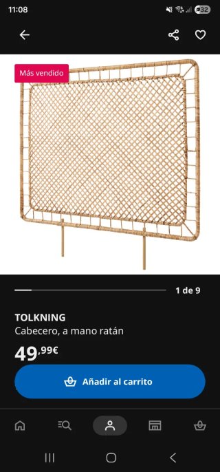 Estructura cama 90x190 + Cabecero