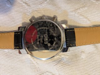 Reloj G&B Caballero Negro