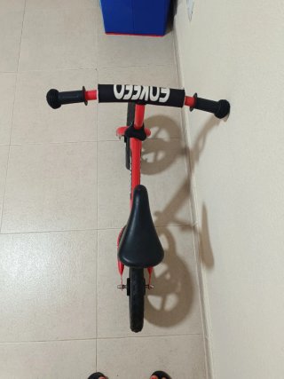 Bici sin pedales ENKEEO roja 3-5 años