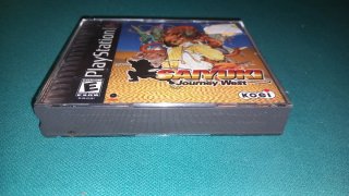 PS1 Saiyuki Journey West PlayStation 1 Completo