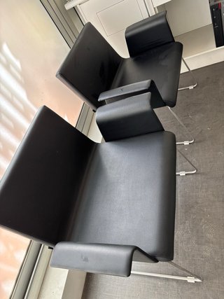 Lote 8 Sillas, Diseño Blanco, taburetes y sillones