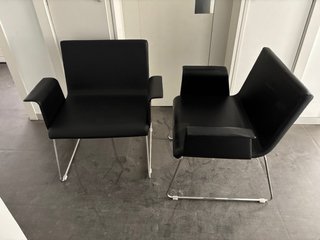 Lote 8 Sillas, Diseño Blanco, taburetes y sillones