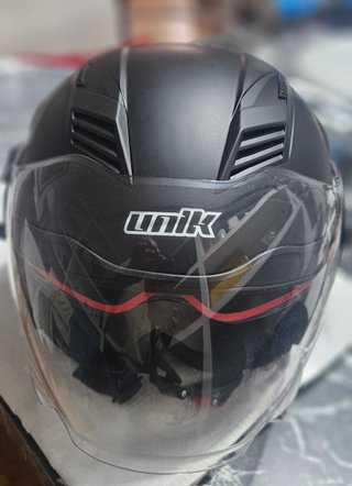 Casco Jet Unik Negro