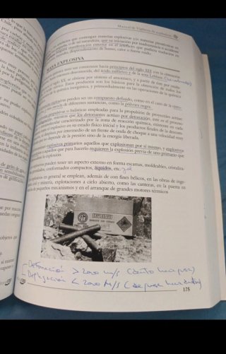 Manual vigilante de explosivos