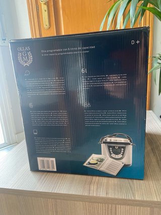 Olla a presión eléctrica Cecotec Olla GM D+ 6L