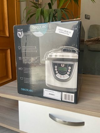 Olla a presión eléctrica Cecotec Olla GM D+ 6L